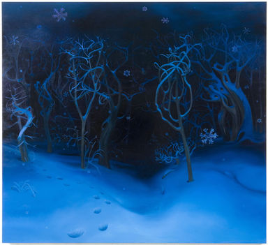 Inka Essenhigh -The Snow At Night (2008)