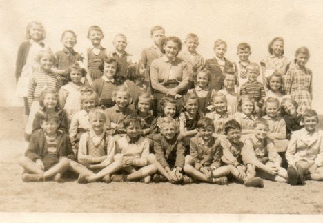 A 2. osztály 1955 májusban