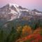 Napkelte, Mount Rainer Nemzeti Park, Washington, USA