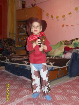 Egy 4 éves cowboy