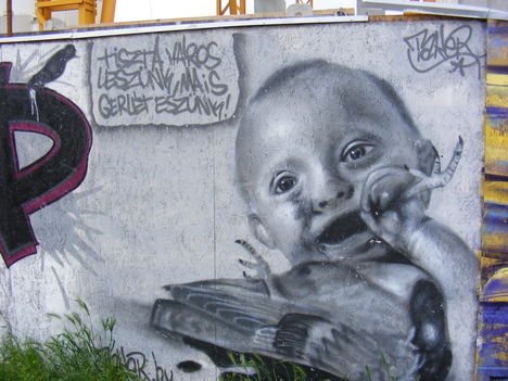 Graffiti, Kelenföld, Etele tér