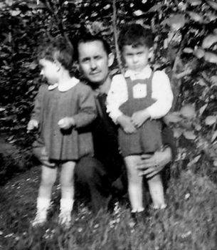 Laci bátyámmal 1952