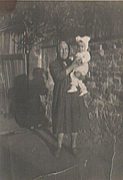 nagymamával 1951