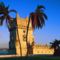 Vasco da Gama felfedezőútjának emlékére épített Belém-torony Lisszabonban, Portugália