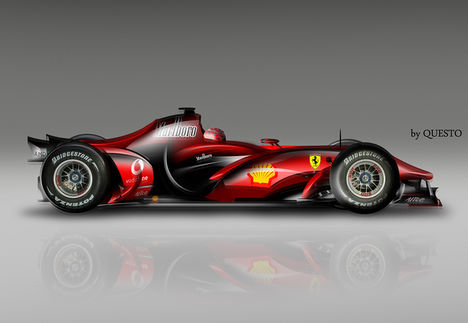 Ferrari F1 virtual