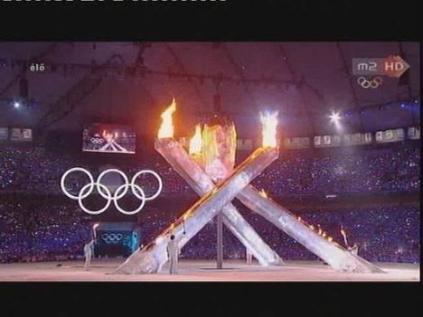 az olimpia láng