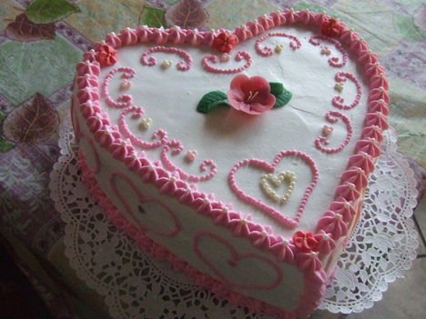 Szív torta