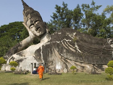 Buddha-park Vientiane mellett