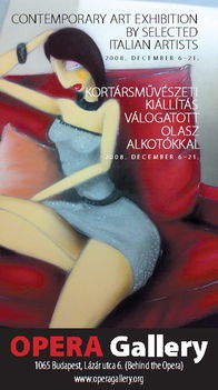 olasz kiállítás plakát