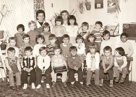 Óvodai csoportképek1978