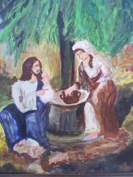 Jézus, és a samariai asszony