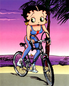 009_670-012~Betty-Boop-Bicycle-Boop-Posters