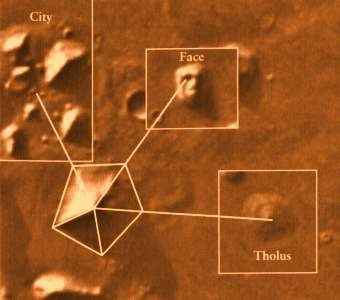 Építménycsoport a Marson