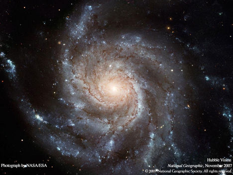 Messier 101, Or Pinwheel, Hubble Vision