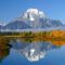 Mount Moran ősszel, Grand Teton Nemzeti Park, Wyoming, USA