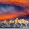 Napkelte fénye, Grand Teton Nemzeti Park, Wyoming, USA