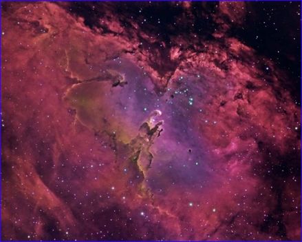 - Narrow Band Eagle Nebula