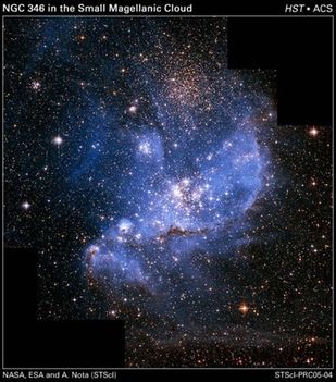 Infant Stars in the Milky Way's Satellite Galaxy, the Small Magellanic Cloud