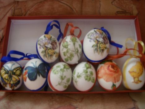 tojások húsvétra