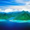 Cook's Bay and Opunohu Bay, Moorea Island, French Polynesia