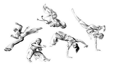 Capoeira_by_FollowLeLapinBlanc