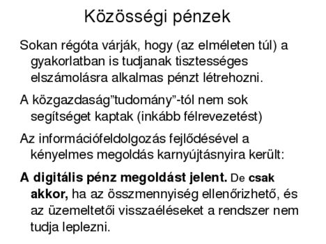 Közösségi pénzek