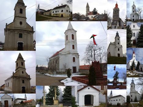 Balaton-felvidék kis falvainak templomai