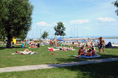 Balaton, strand