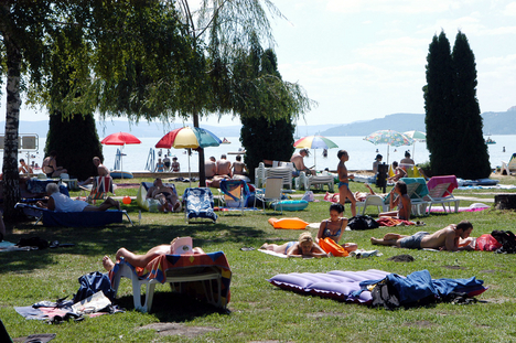 Balaton, strand