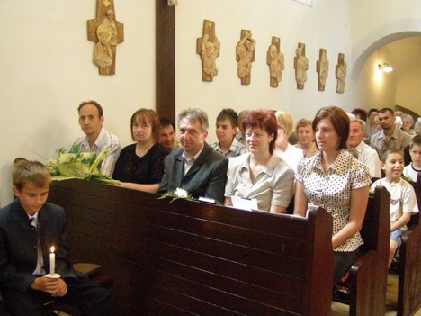 Elsőáldozás a győrsövényházi templomban június 1-jén
