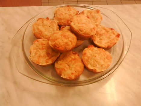 cheddar-sajtos muffin 1