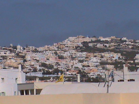 Santorini ( Thíra keleti oldala)