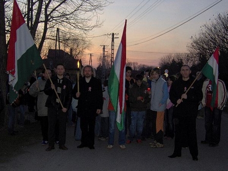 2007. március. 15. Fáklyás felvonulás