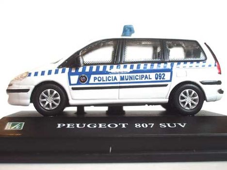 Peugeot 807 - Rendőrautóként