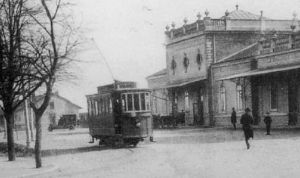 Villamos egykor Sopronban