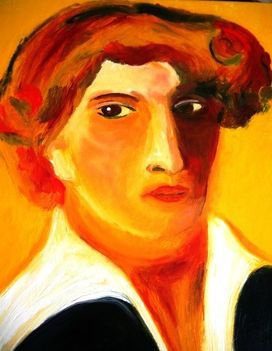 Chagall mesterem portréja, szabadon