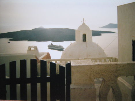 Fira, "képeslap"fotóm 2, Santorini