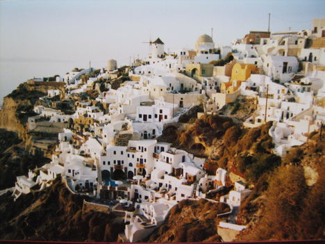 Oia, naplemente előtt, Santorini