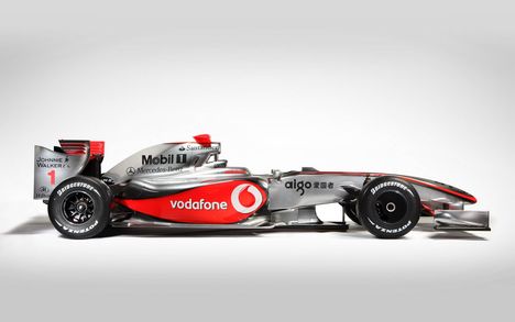 F1 háttérkép - McLaren Mercedes