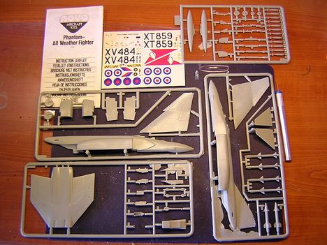Phantom II Novo 1/72 - belül