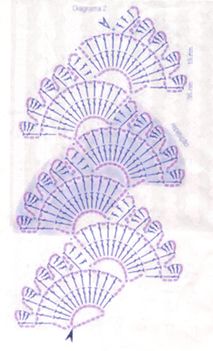 legyezős könyvjelző