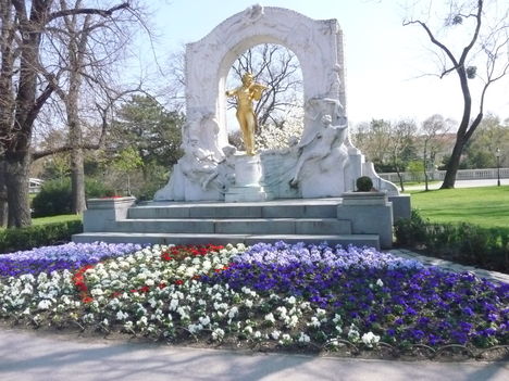J.Srauss szobra-Stadtpark,Bécs