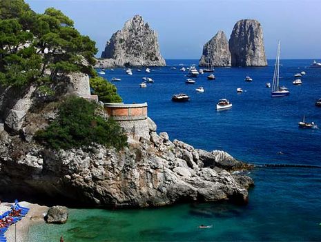 Capri tengerpart