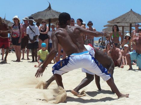 Zöld-foki-szigetek, strand, capoeira