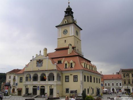 Erdély Brassó városháza