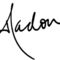 Madonna autogramja