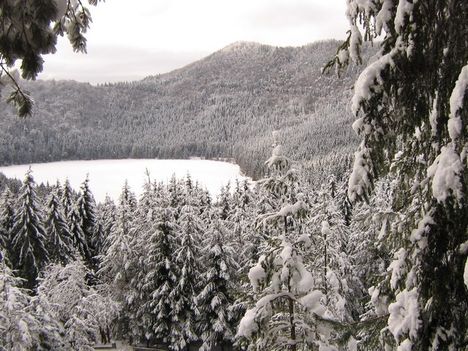 Szent Anna tó és környéke télen 13