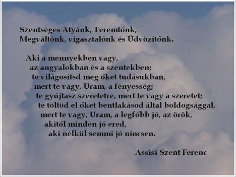 Assisi Szent Ferenc - idézet (03)