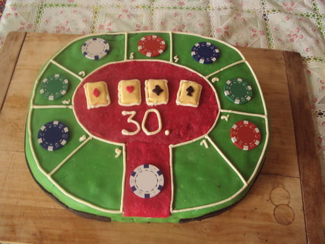 Kép 305 póker torta