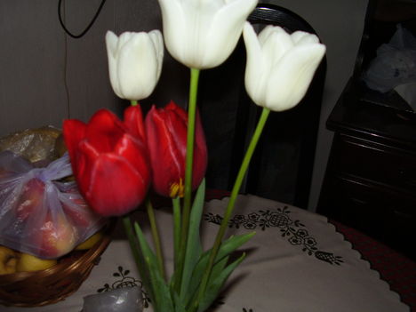 Én tulipán-csokrot küldök minden anyukának